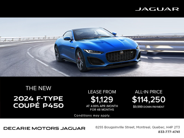 The 2024 Jaguar F-TYPE Coupé