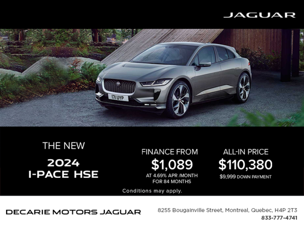 The 2024 Jaguar I-PACE