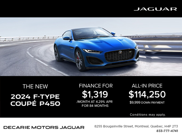 The 2024 Jaguar F-TYPE Coupé