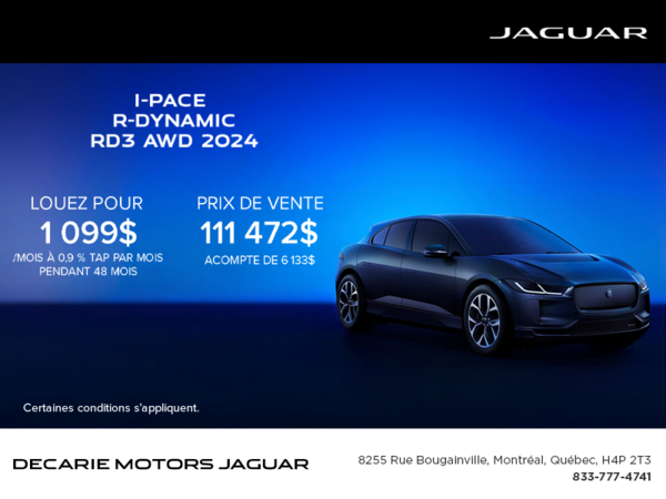 Le Jaguar I-PACE 2024