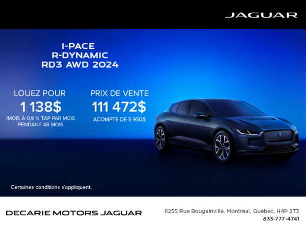 Le Jaguar I-PACE 2024