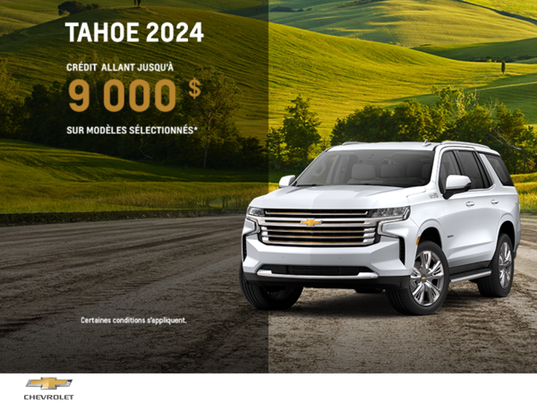 Le Chevrolet Tahoe 2024