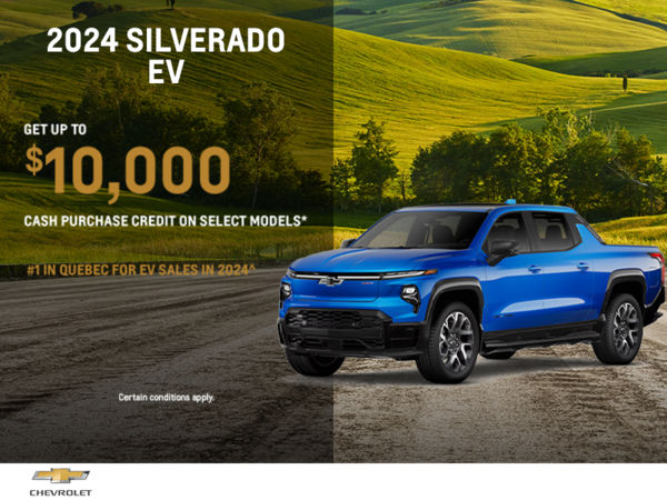 Get the 2024 Chevrolet Silverado EV