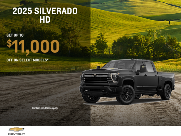 Get the 2025 Chevrolet Silverado HD