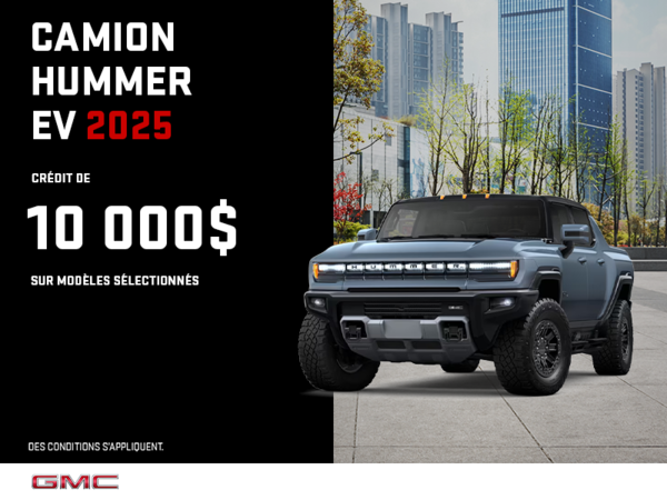 Le GMC Camion Hummer EV 2025