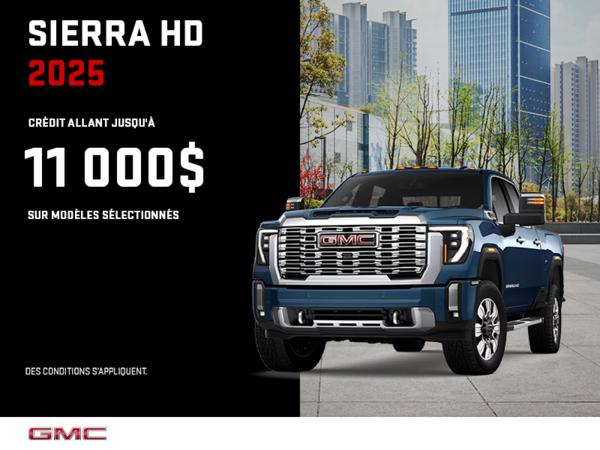 Le GMC Sierra 2500 2025