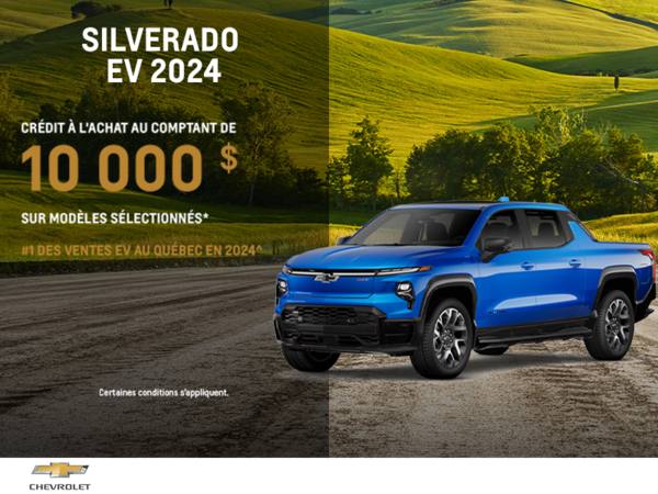 Procurez-vous le Chevrolet Silverado EV 2024