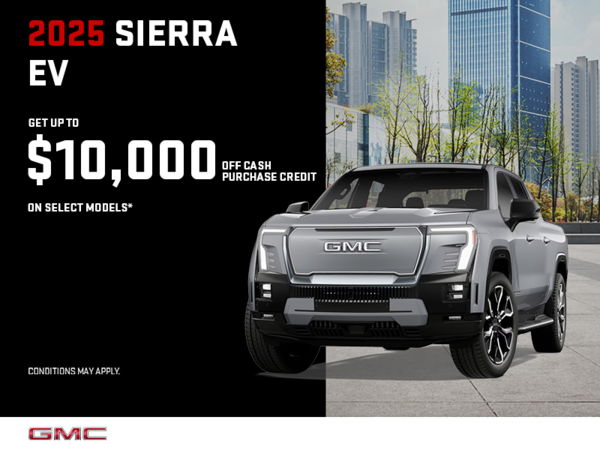 The 2025 GMC Sierra EV