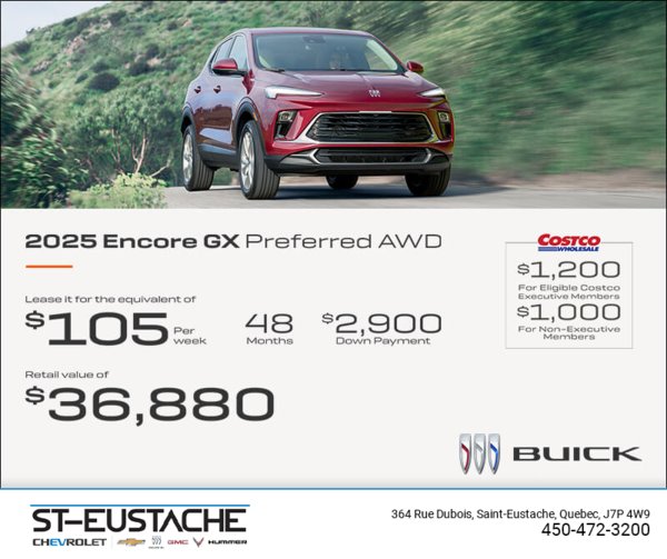 Get the 2025 Buick Encore GX