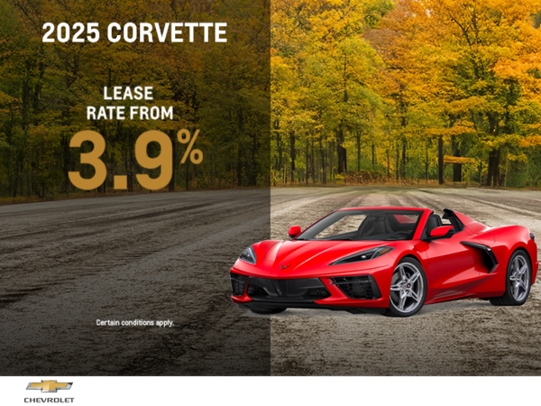 Get the 2025 Chevrolet Corvette