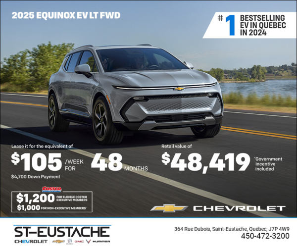 Get the 2025 Chevrolet Equinox EV