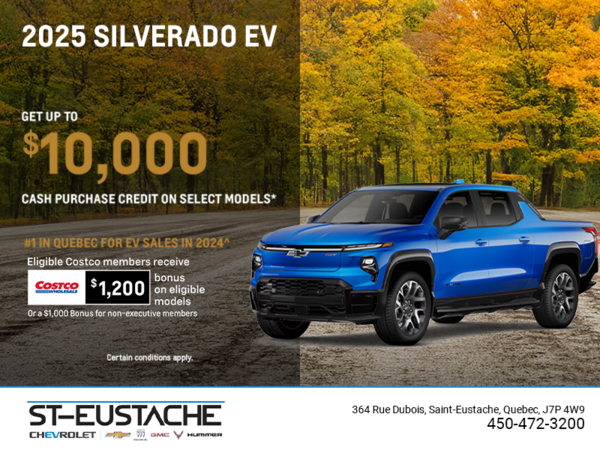 Get the 2025 Chevrolet Silverado EV