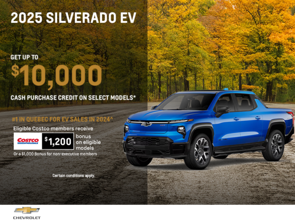 Get the 2025 Chevrolet Silverado EV