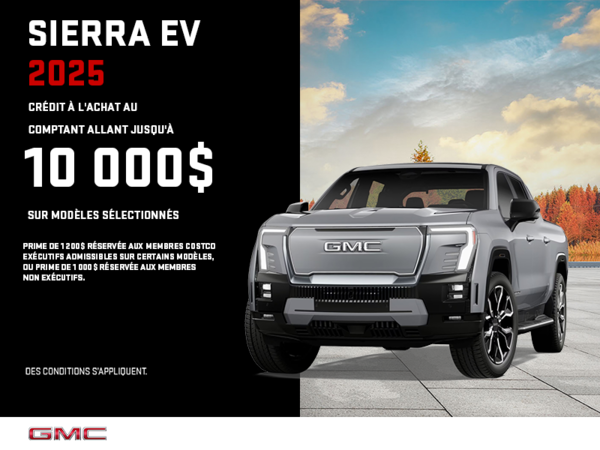 Le GMC Sierra EV 2025