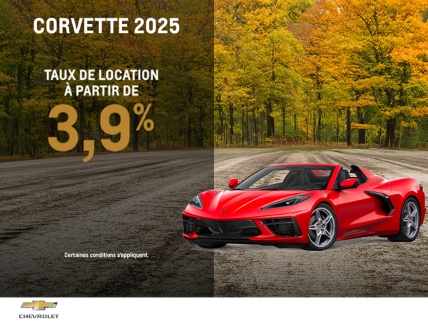 Procurez-vous le Chevrolet Corvette 2025