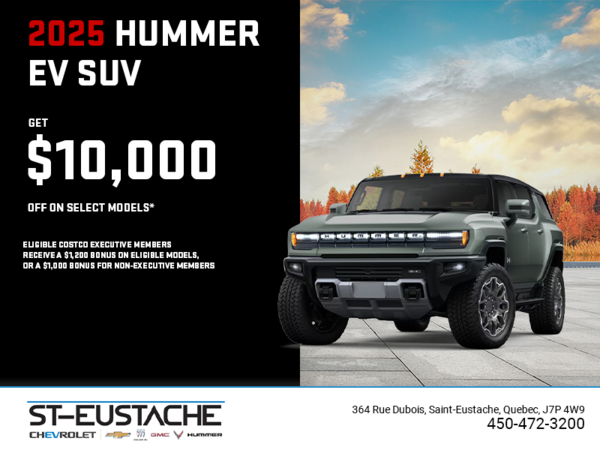 The 2025 GMC Hummer EV SUV