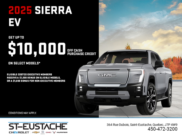 The 2025 GMC Sierra EV