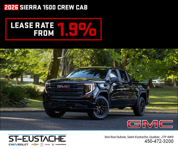 The 2026 GMC Sierra 1500