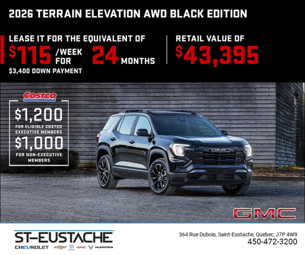 The 2026 GMC Terrain