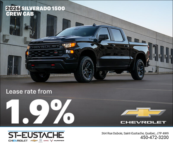 Get the 2026 Chevrolet Silverado 1500