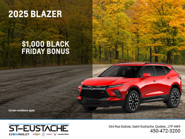 Get the 2025 Chevrolet Blazer