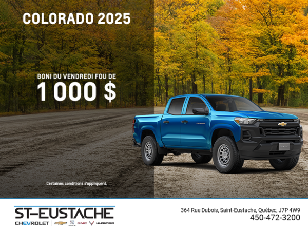Le Chevrolet Colorado 2025