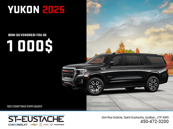Le GMC Yukon 2025
