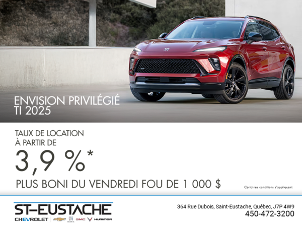 Procurez-vous la Buick Envision 2025