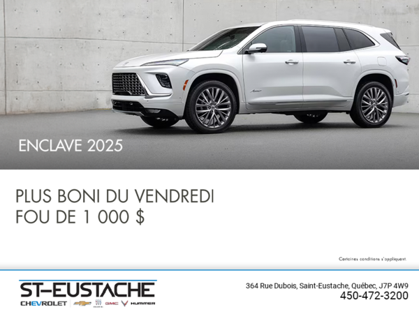 Procurez-vous le Buick Enclave 2025