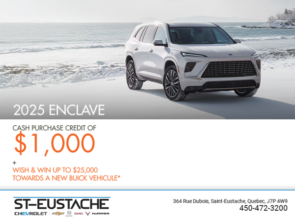 Get the 2025 Buick Enclave