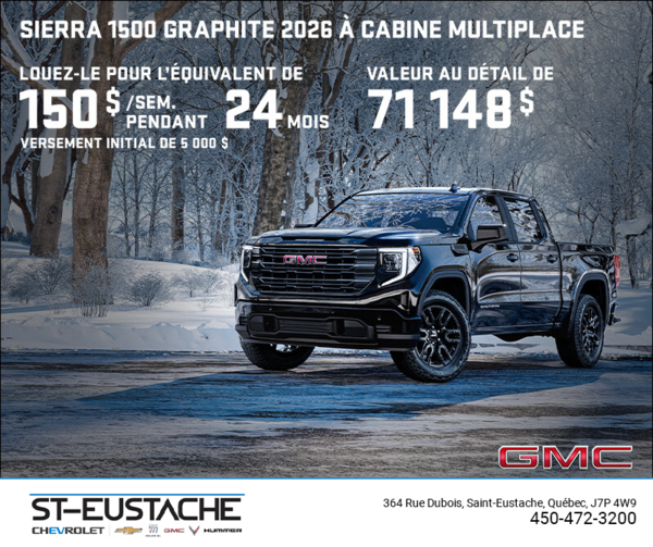 Le GMC Sierra 1500 2026