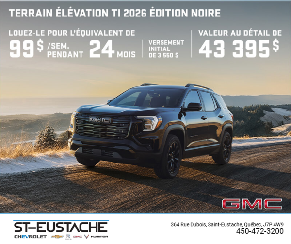 Le GMC Terrain 2026
