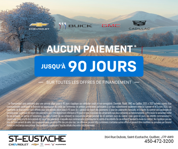 L'événement du mois Chevrolet