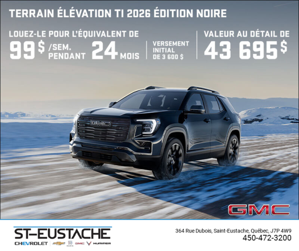 Le GMC Terrain 2026