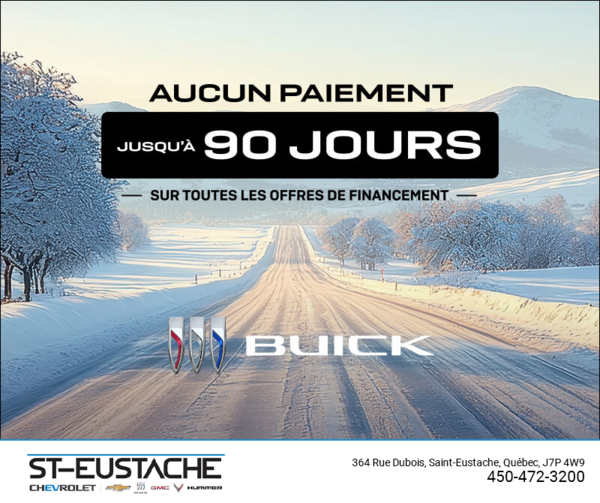 Événement Buick 90 jours