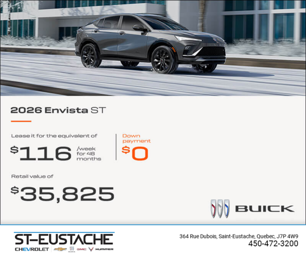 Get the 2026 Buick Envista