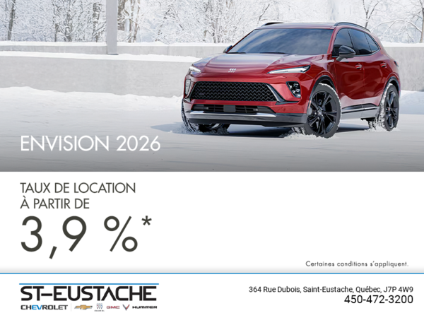 Procurez-vous la Buick Envision 2026