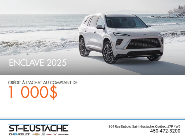 Procurez-vous le Buick Enclave 2025