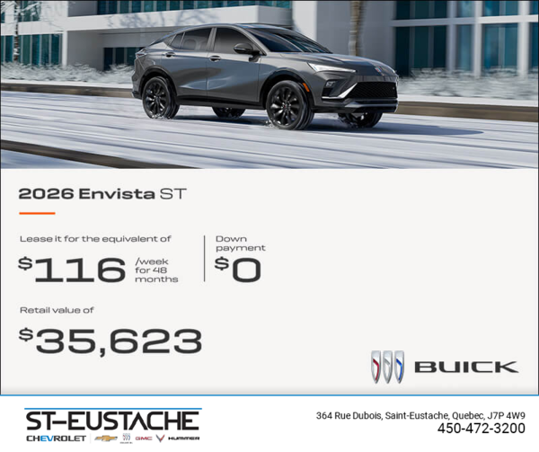 Get the 2026 Buick Envista