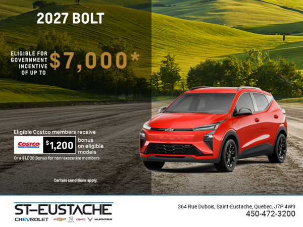 Get the 2027 Chevrolet Bolt