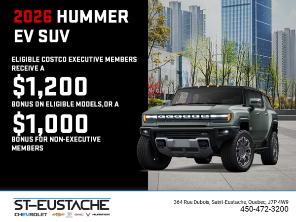 The 2026 GMC Hummer EV SUV