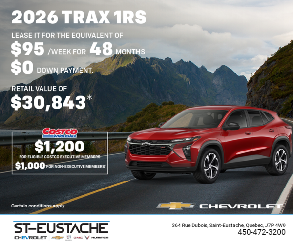 Get the 2026 Chevrolet Trax