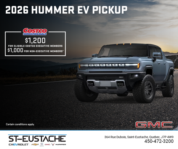 The 2026 GMC Hummer EV Pickup