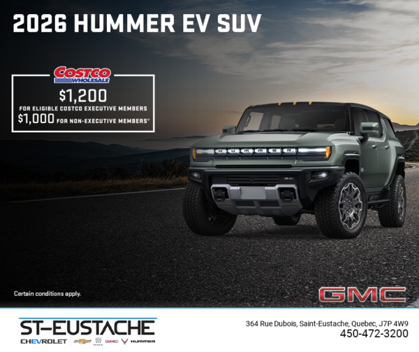 The 2026 GMC Hummer EV SUV