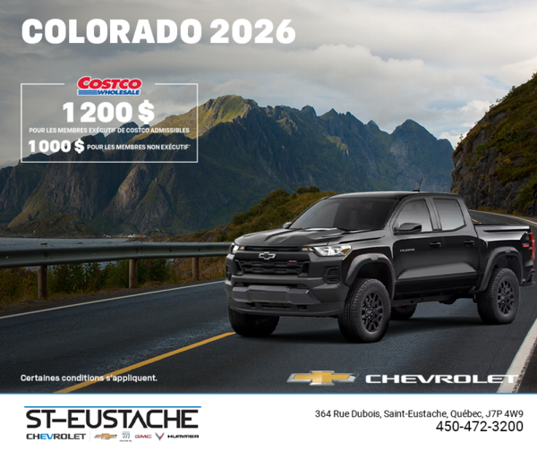 Le Chevrolet Colorado 2026