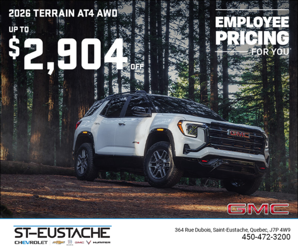 The 2026 GMC Terrain