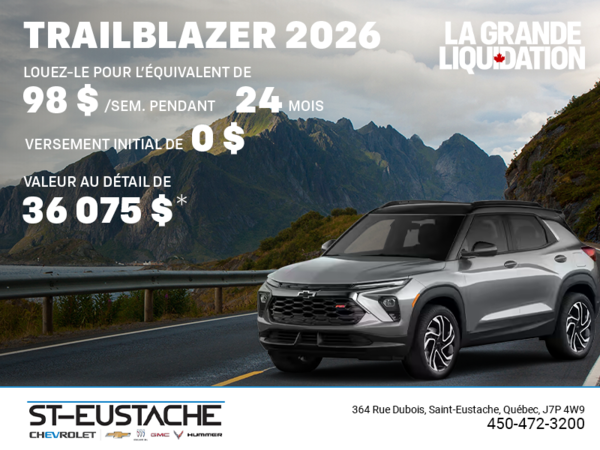 Chevrolet Trailblazer 2026