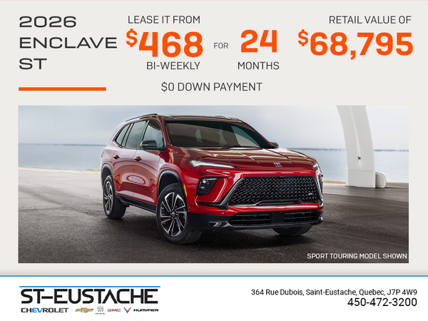 2026 Buick Enclave