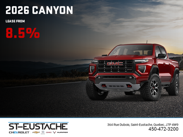 The 2026 GMC Canyon