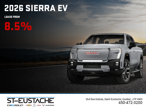 The 2026 GMC Sierra EV